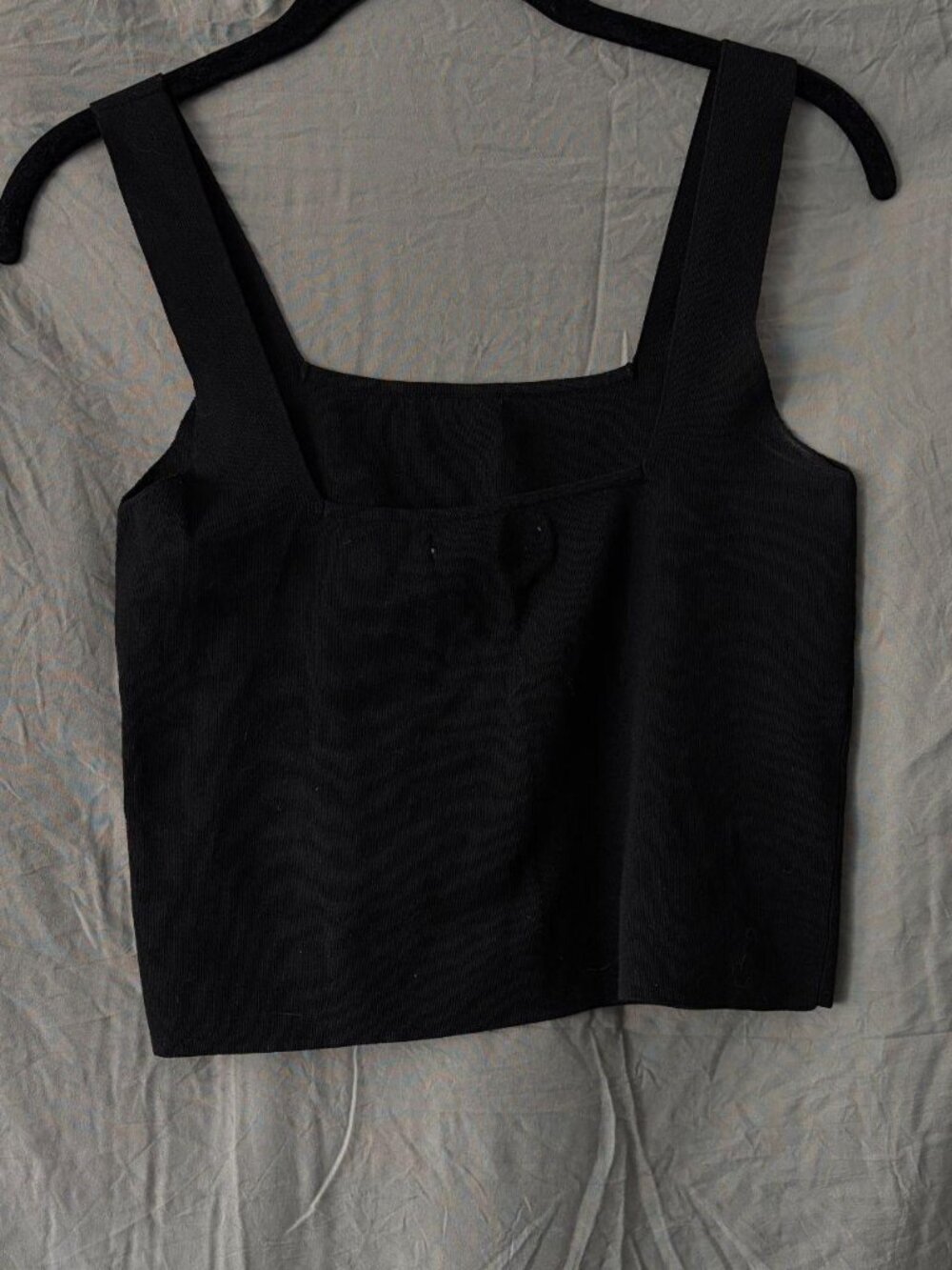 Minimalist black tank top size small